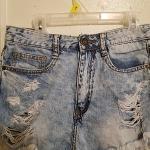 Machine denim shorts sz 28